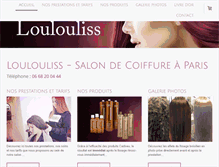 Tablet Screenshot of loulouliss.com